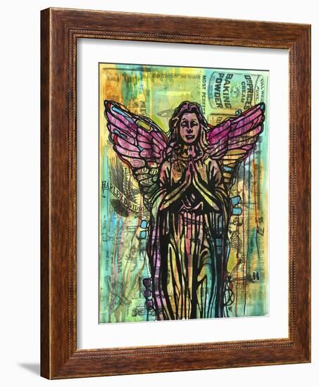 Most Perfect Angel, Angels, Statues, Dripping, Pop Art, Watercolor, Religious, Spirituality-Russo Dean-Framed Giclee Print