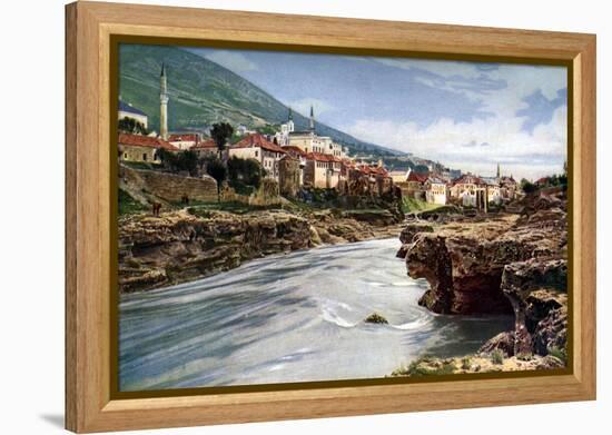 Mostar, Bosnia and Herzegovina, Yugoslavia, C1924-John Bushby-Framed Premier Image Canvas