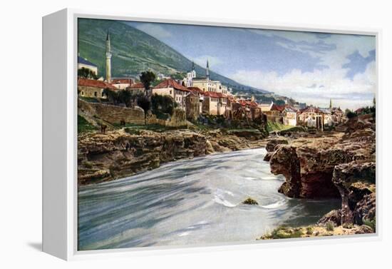 Mostar, Bosnia and Herzegovina, Yugoslavia, C1924-John Bushby-Framed Premier Image Canvas