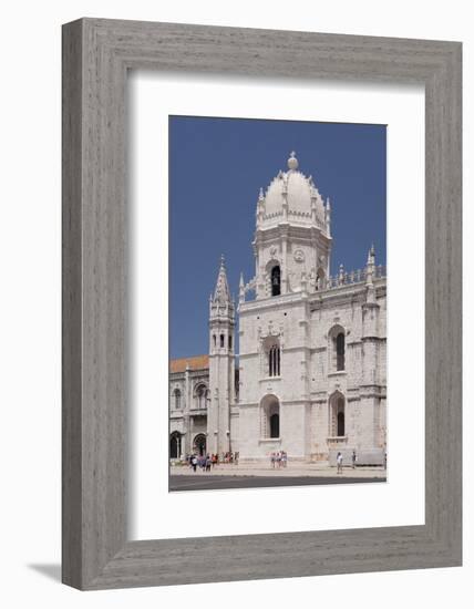 Mosteiro dos Jeronimos (Monastery of the Hieronymites), UNESCO World Heritage Site, Belem, Lisbon, -Markus Lange-Framed Photographic Print