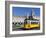 Mosteiro Dos Jeronimos, UNESCO World Heritage Site, and Tram (Electricos), Belem, Lisbon, Portugal-Stuart Black-Framed Photographic Print