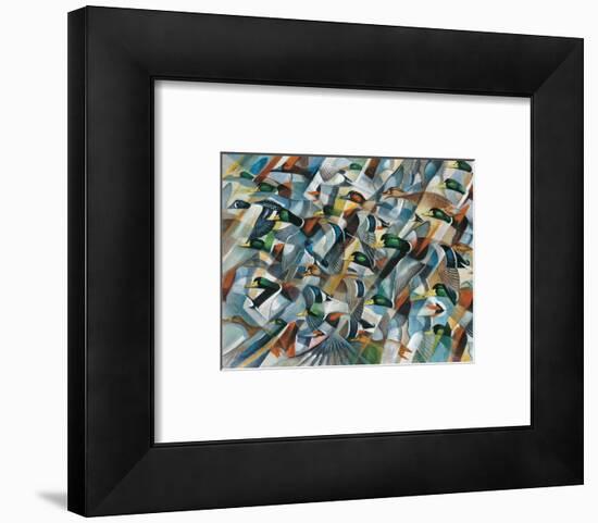 Mostly Mallards-Ron Jenkins-Framed Art Print