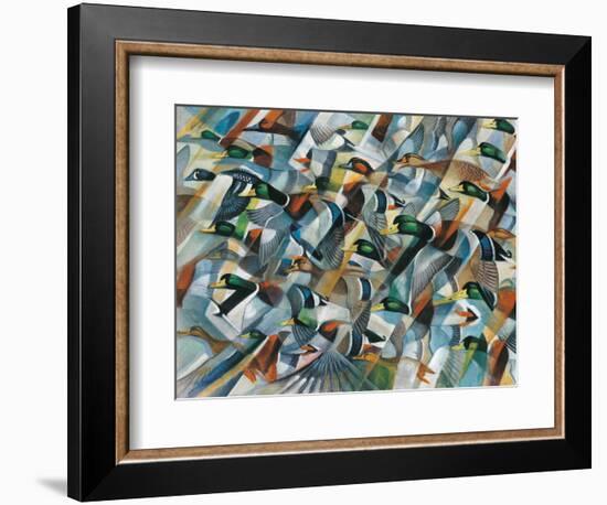 Mostly Mallards-Ron Jenkins-Framed Art Print