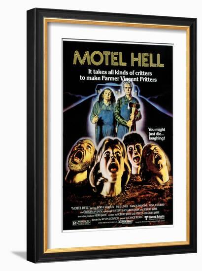 Motel Hell, Nancy Parsons, Rory Calhoun, 1980-null-Framed Premium Giclee Print