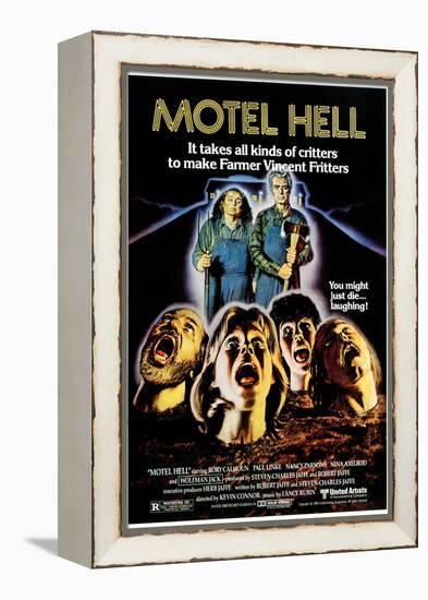 Motel Hell, Nancy Parsons, Rory Calhoun, 1980-null-Framed Stretched Canvas