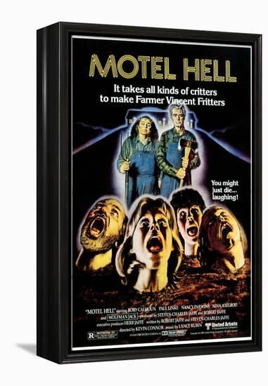 Motel Hell, Nancy Parsons, Rory Calhoun, 1980-null-Framed Stretched Canvas