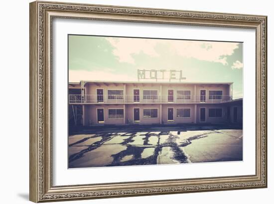 Motel In Panguitch, Utah On Highway 89-Lindsay Daniels-Framed Photographic Print