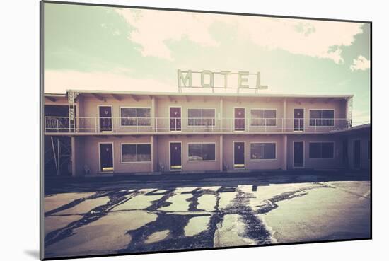 Motel In Panguitch, Utah On Highway 89-Lindsay Daniels-Mounted Photographic Print