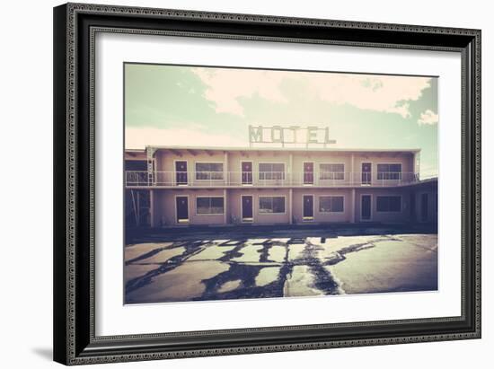 Motel In Panguitch, Utah On Highway 89-Lindsay Daniels-Framed Photographic Print