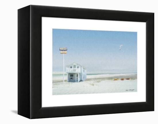 Motel Paradise-Carlos Casamayor-Framed Premier Image Canvas