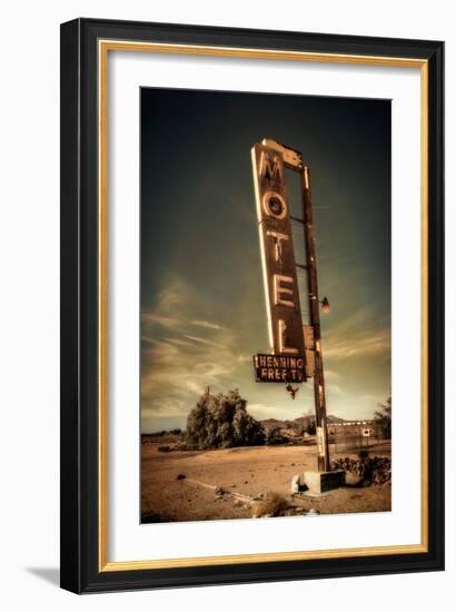 Motel Sign-null-Framed Photographic Print