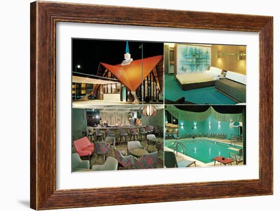 Motel Views-null-Framed Art Print