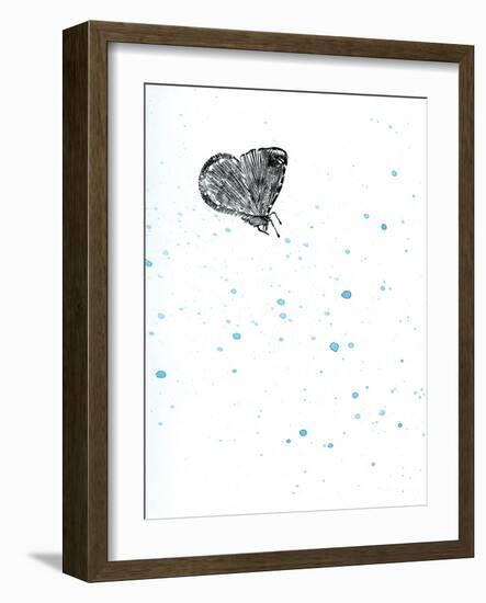 Moth {Fay-Erie Dust}, 2014-Bella Larsson-Framed Giclee Print