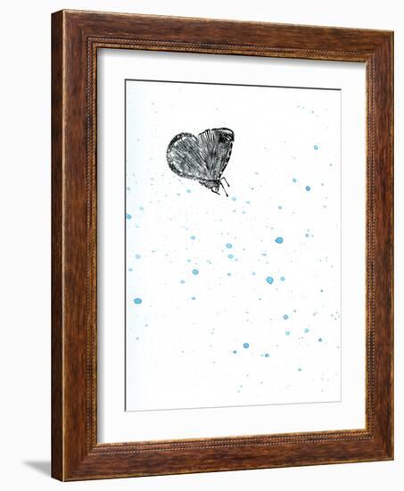 Moth {Fay-Erie Dust}, 2014-Bella Larsson-Framed Giclee Print