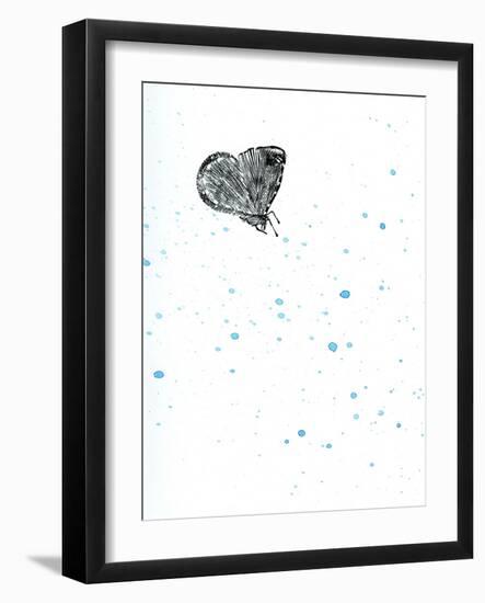 Moth {Fay-Erie Dust}, 2014-Bella Larsson-Framed Giclee Print