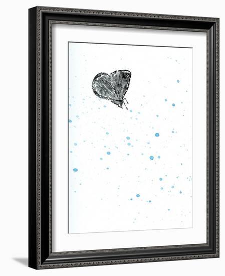 Moth {Fay-Erie Dust}, 2014-Bella Larsson-Framed Giclee Print