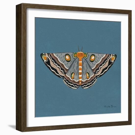 Moth I Sq-Farida Zaman-Framed Art Print