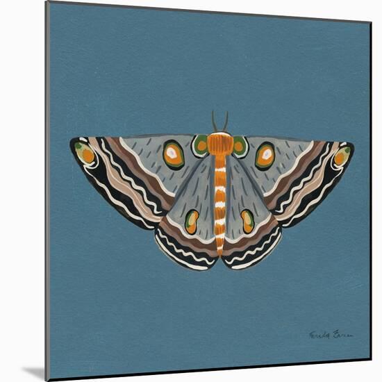 Moth I Sq-Farida Zaman-Mounted Art Print