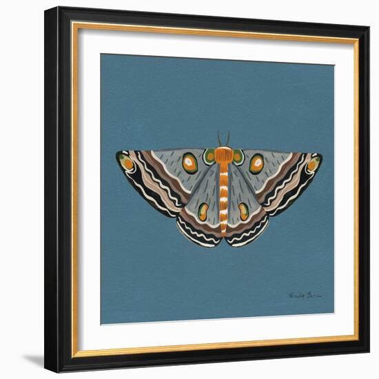 Moth I Sq-Farida Zaman-Framed Art Print