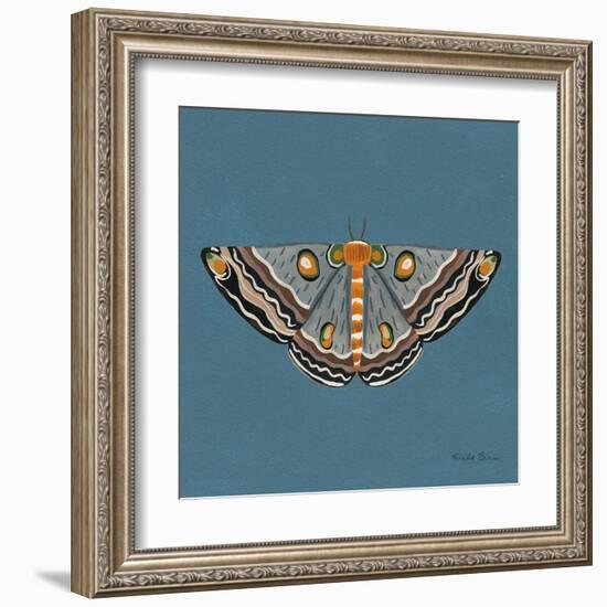 Moth I Sq-Farida Zaman-Framed Art Print