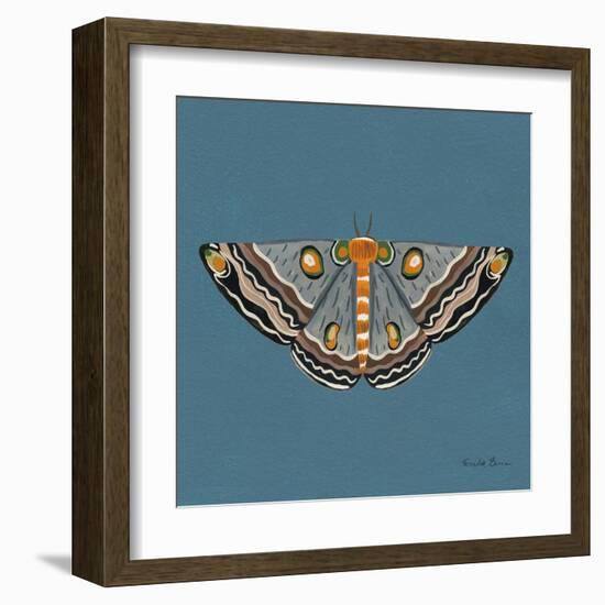 Moth I Sq-Farida Zaman-Framed Art Print