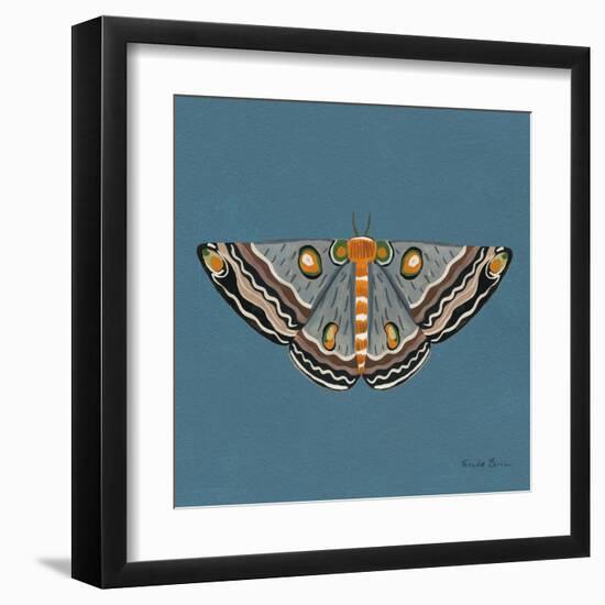 Moth I Sq-Farida Zaman-Framed Art Print