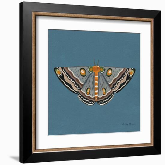 Moth I Sq-Farida Zaman-Framed Art Print