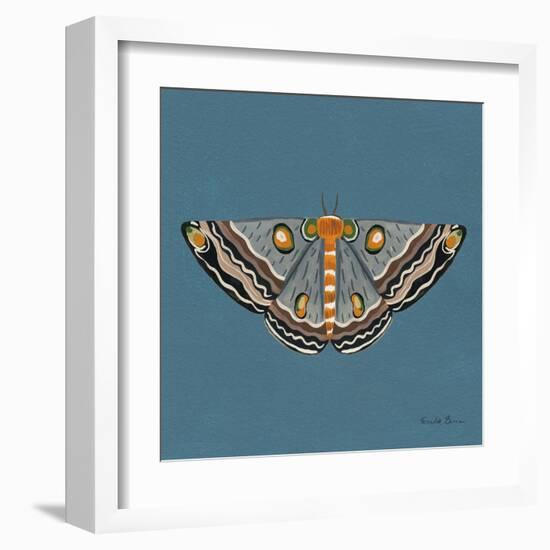 Moth I Sq-Farida Zaman-Framed Art Print