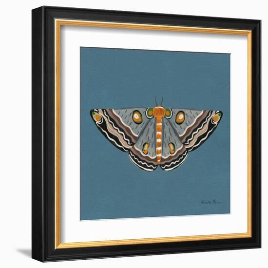 Moth I Sq-Farida Zaman-Framed Art Print