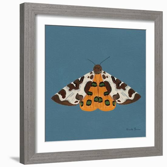 Moth II Sq-Farida Zaman-Framed Art Print