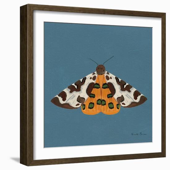 Moth II Sq-Farida Zaman-Framed Art Print