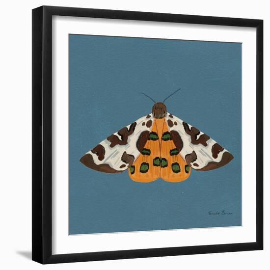 Moth II Sq-Farida Zaman-Framed Art Print