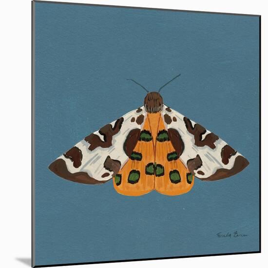 Moth II Sq-Farida Zaman-Mounted Art Print