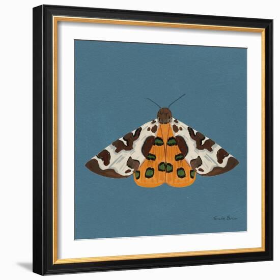 Moth II Sq-Farida Zaman-Framed Art Print