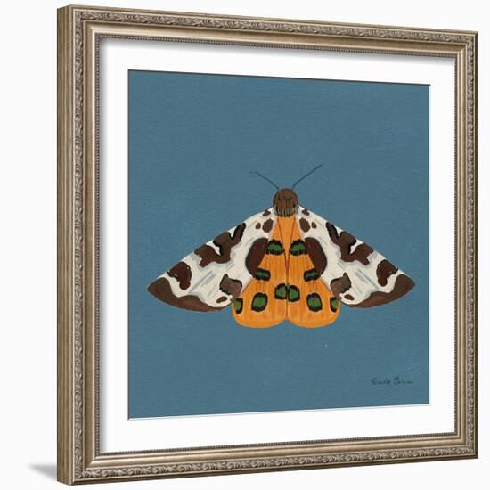 Moth II Sq-Farida Zaman-Framed Premium Giclee Print