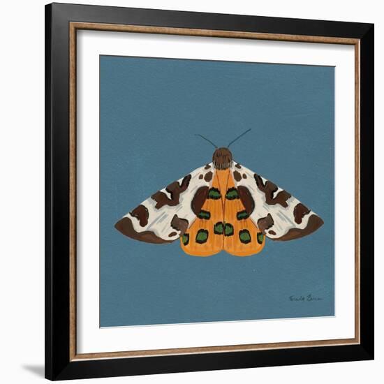 Moth II Sq-Farida Zaman-Framed Premium Giclee Print