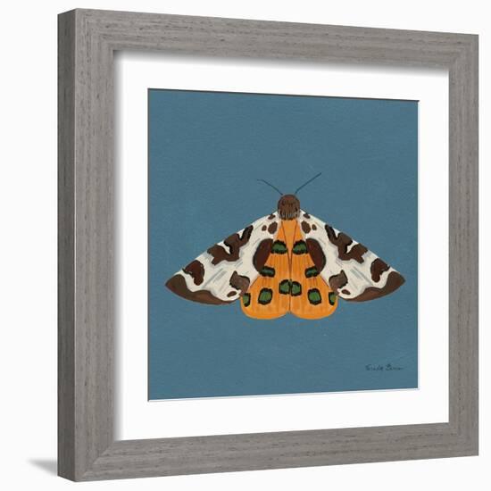 Moth II Sq-Farida Zaman-Framed Art Print