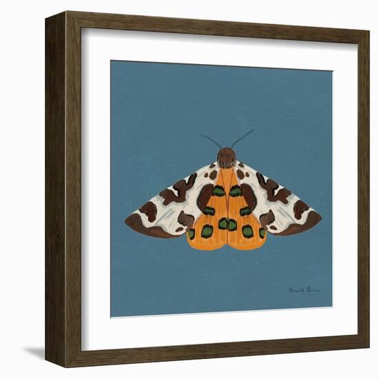 Moth II Sq-Farida Zaman-Framed Art Print