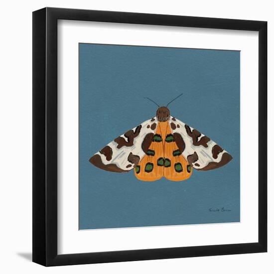 Moth II Sq-Farida Zaman-Framed Art Print