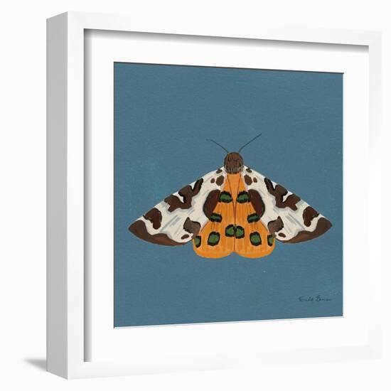 Moth II Sq-Farida Zaman-Framed Art Print