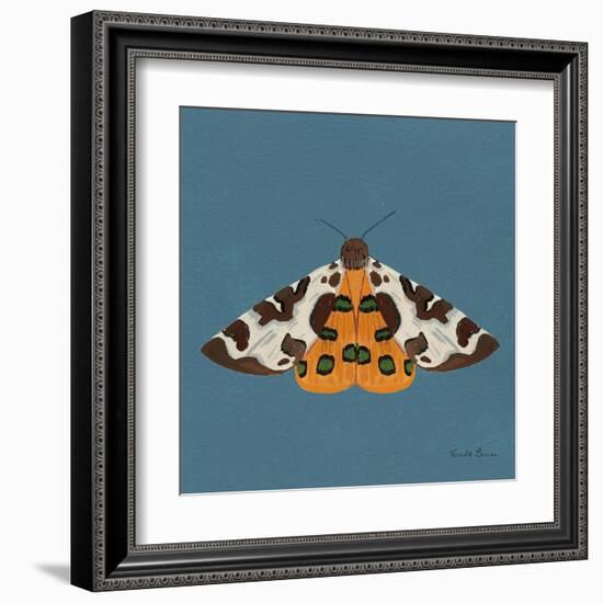 Moth II Sq-Farida Zaman-Framed Art Print