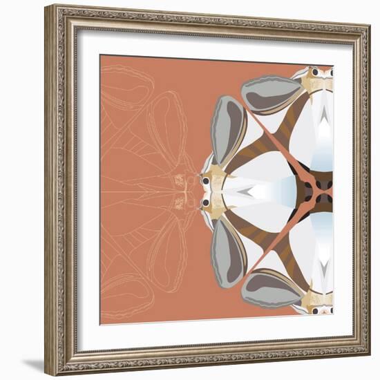 Moth Meditation-Belen Mena-Framed Giclee Print