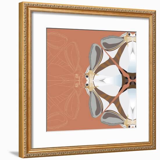 Moth Meditation-Belen Mena-Framed Giclee Print