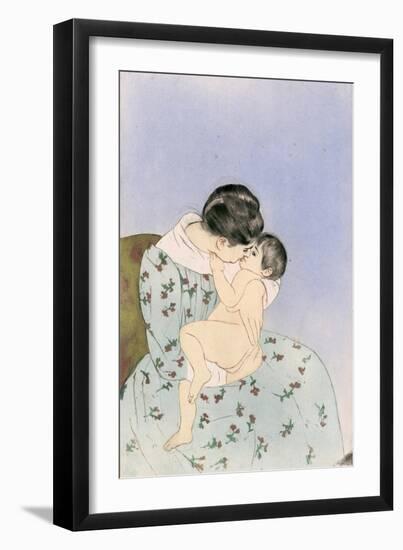 Mother, 1891-Mary Cassatt-Framed Giclee Print