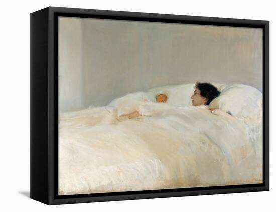 Mother, 1895-Joaquin Sorolla y Bastida-Framed Premier Image Canvas