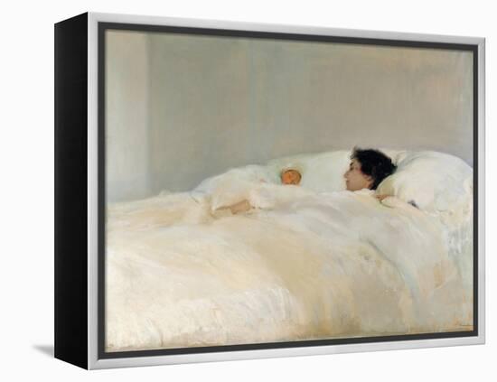 Mother, 1895-Joaquin Sorolla y Bastida-Framed Premier Image Canvas