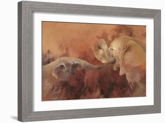 Mother and Baby, 1999-Odile Kidd-Framed Giclee Print