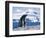 Mother and baby gentoo penguins-Kevin Schafer-Framed Photographic Print