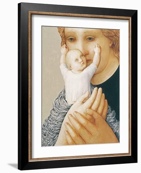 Mother and Baby No: 3, 1998-Evelyn Williams-Framed Giclee Print