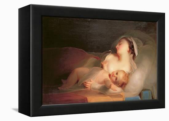 Mother and Child, 1827-Thomas Sully-Framed Premier Image Canvas